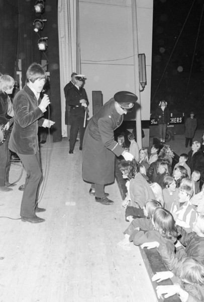 Pop concert at Landskrona, Sweden, 1967. Artist: Unknown