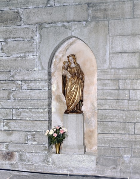 St Bridget, sculpture in Vadstena Abbey, Sweden. Artist: Torkel Lindeberg