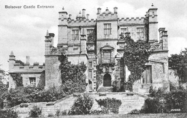 Entrance of Bolsover Castle, Derbyshire. Artist: Unknown