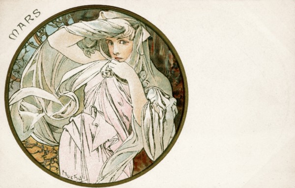 'March', 1900. Artist: Alphonse Mucha