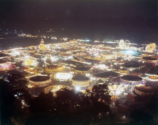 Goose Fair, Forest Recreation Ground, Nottingham, Nottinghamshire, 1973. Artist: WE Middleton & Son