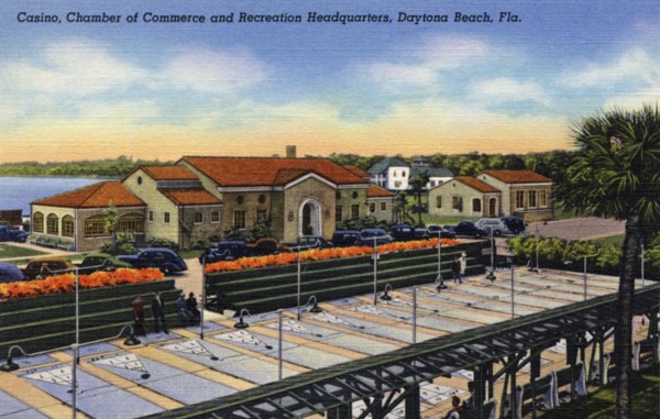 Casino, Chamber of Commerce and Recreation Headquarters, Daytona Beach, Florida, USA, 1940. Artist: Unknown