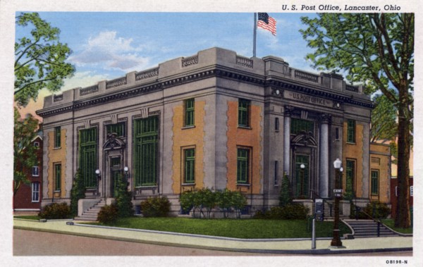 US Post Office, Lancaster, Pennsylvania, USA, 1940. Artist: Unknown