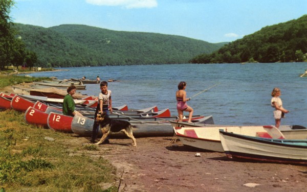 Squantz Pond, Fairfield, Connecticut, USA, 1954. Artist: Unknown