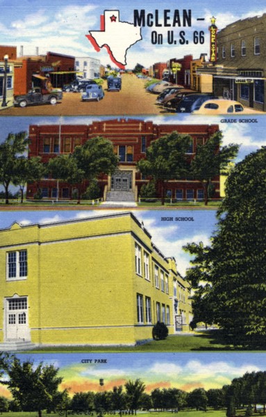 McLean, Texas, USA, 1945. Artist: Unknown