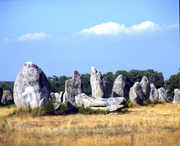 Kermario Alignments, Carnac, France.