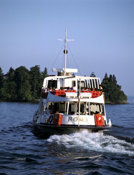 Ferry 'Roma', Lake Maggiore, Italy.