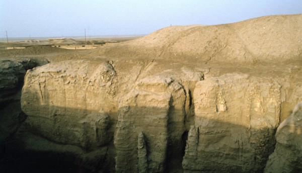 Flood pits, Ur, Iraq, 1977.