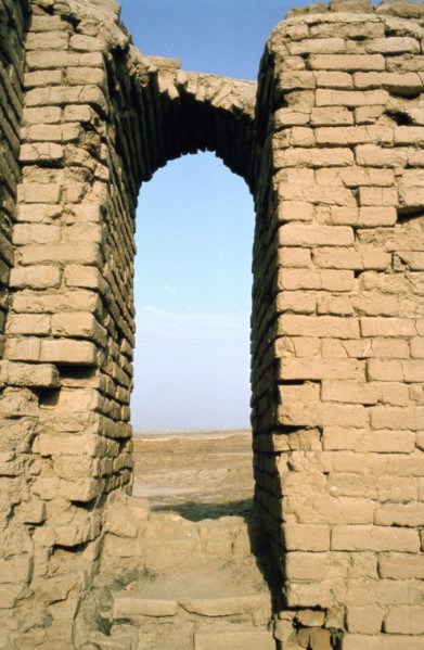 Shrine of Justice (detail), Ur, Iraq, 1977.