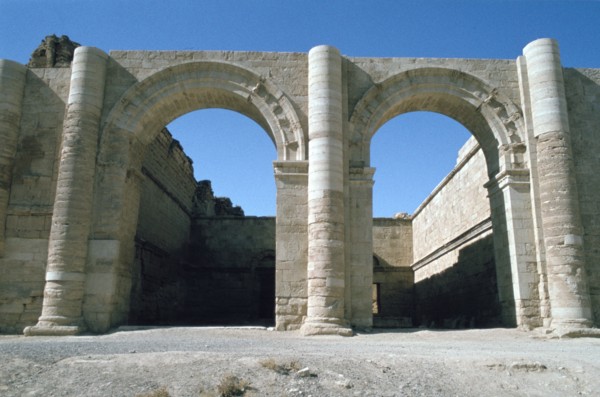 Temple of the Sun, Hatra (Al-Hadr), Iraq, 1977.