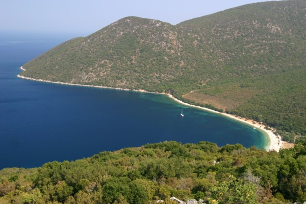Antisamos (Captain Corelli's Beach), Kefalonia, Greece.