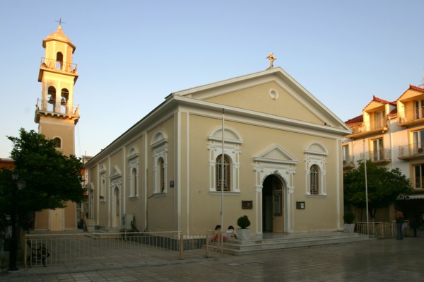 Church, Argostoli, Kefalonia, Greece.