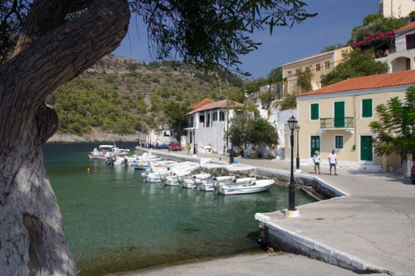 Harbour, Assos, Kefalonia, Greece.