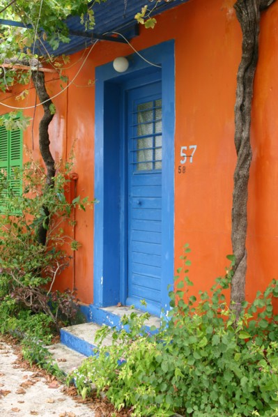 Colourful House, Assos, Kefalonia, Greece.