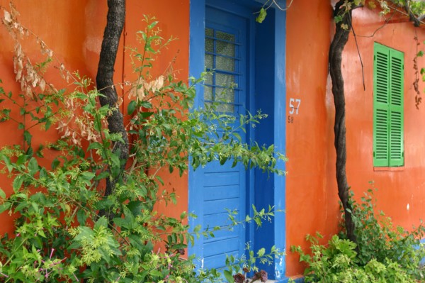 Colourful House, Assos, Kefalonia, Greece.