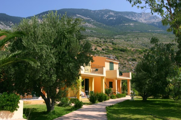 Holiday apartments, Lourdas, Kefalonia, Greece.
