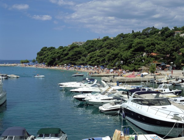 Brela, Makarska riviera, Croatia.
