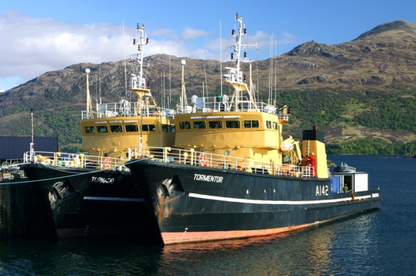 Boats, Kyle of Lochalsh, Highland, Scotland.
