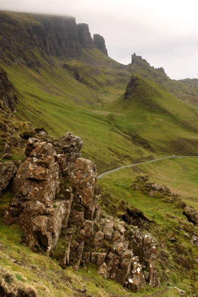 Quiraing, Isle of Skye, Highland, Scotland.