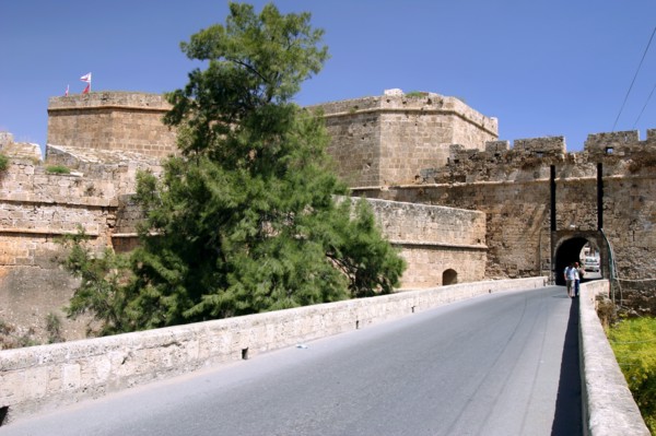 White Bastion, old town walls, Famagusta, North Cyprus.