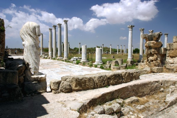 The gymnasium, Salamis, North Cyprus.