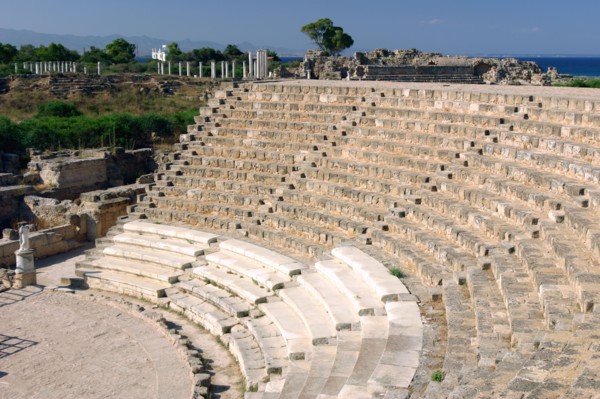 Roman theatre, Salamis, North Cyprus.
