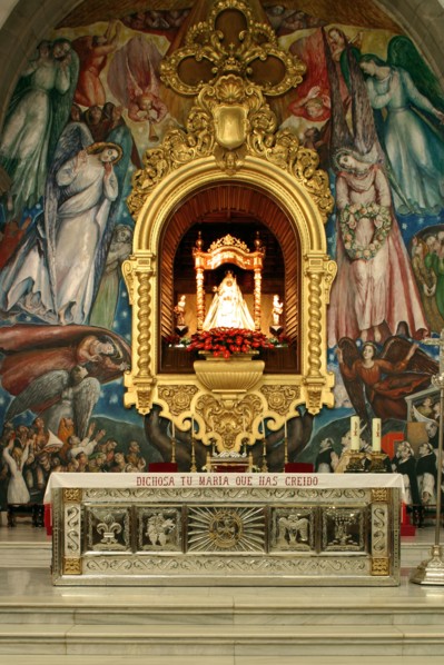 Inside Church, Candelaria, Tenerife, 2007.