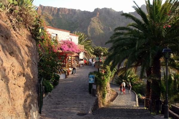 Street in Masca, Tenerife, Canary Islands, 2007.