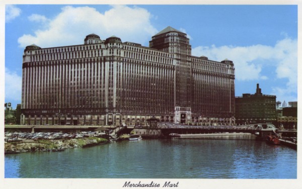 Merchandise Mart, Chicago, Illinois, USA, 1951. Artist: Unknown