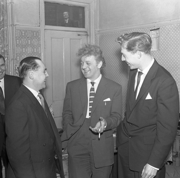TV and recording star 'Wee Willie' Harris visits South Yorkshire, 1958. Artist: Michael Walters