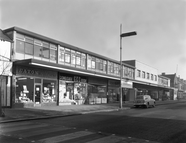 High street shopping, Goldthorpe, South Yorkshire, 1961. Artist: Michael Walters