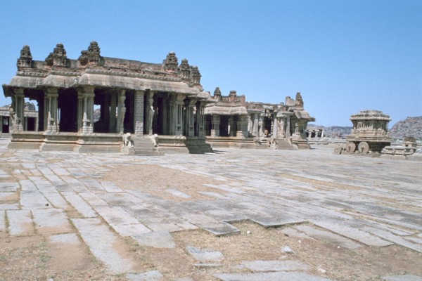 Vitthala Temple, Hampi, Karnataka, India.