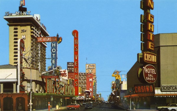 Fremont Street, Las Vegas, Nevada, USA, 1968. Artist: Unknown