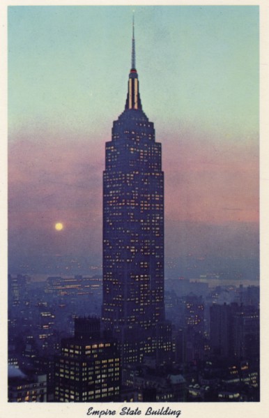 Empire State Building, New York City, New York, USA, 1956. Artist: Unknown
