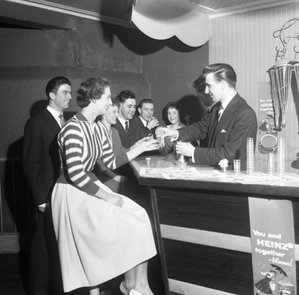 'Soupa' Dance sponsored by Heinz, Mexborough, South Yorkshire, 1959.  Artist: Michael Walters