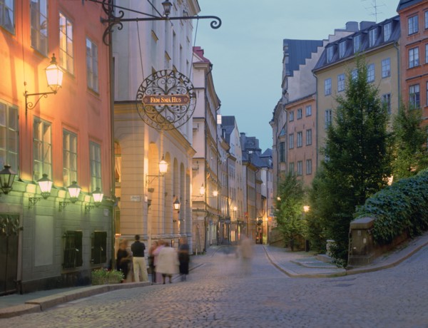 Osterlanggatan, Gamla Stan, Stockholm, Sweden.