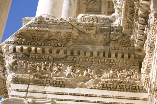 Celsus Library, Ephesus, Turkey.  Artist: Samuel Magal