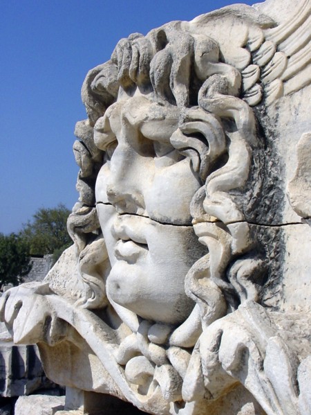 Medusa's head, Didyma, Turkey. Artist: Samuel Magal