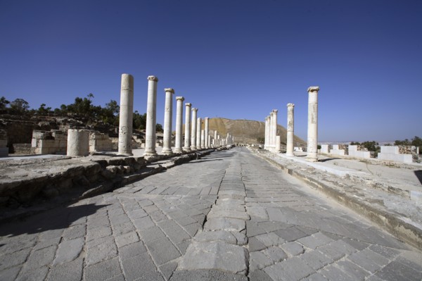 Palladius Street, Beth Shean (Scythopolis), Israel. Artist: Samuel Magal