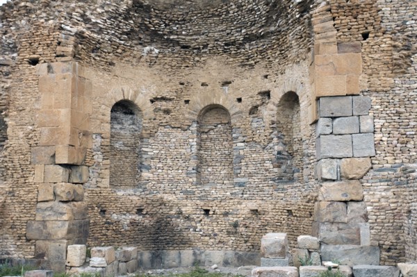 A basilica in Chemtou, Tunisia. Artist: Samuel Magal