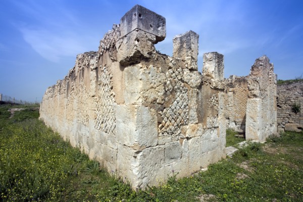 A basilica in Bulla Regia, Tunisia. Artist: Samuel Magal