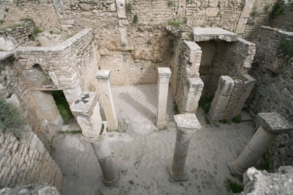 The House of the Hunting Scene, Bulla Regia, Tunisia. Artist: Samuel Magal