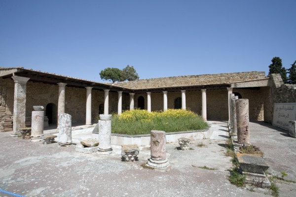 A Roman villa, Carthage, Tunisia. Artist: Samuel Magal