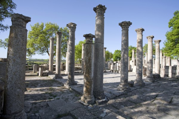 The Schola of the Juvenes, Mactaris, Tunisia. Artist: Samuel Magal