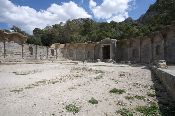 A temple in Zaghouan, Tunisia. Artist: Samuel Magal