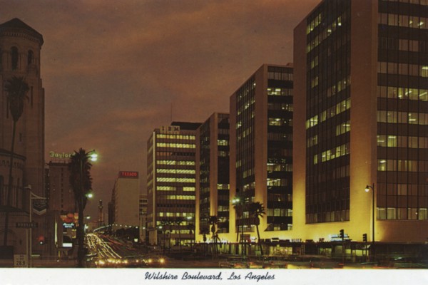 Wilshire Boulevard, Los Angeles, California, USA, 1970. Artist: Unknown
