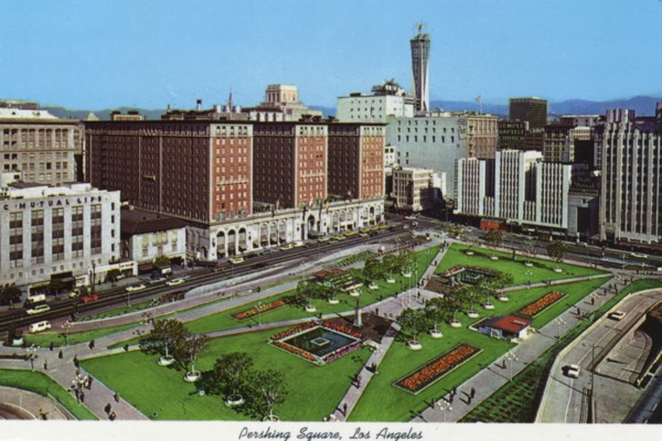 Pershing Square, Los Angeles, California, USA, 1970. Artist: Unknown