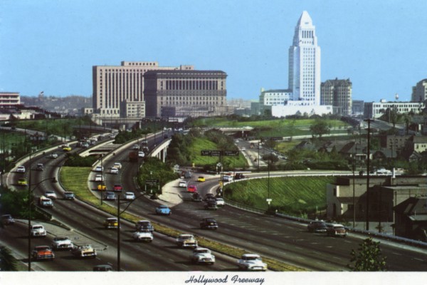 Hollywood Freeway, Los Angeles, California, USA, 1970. Artist: Unknown