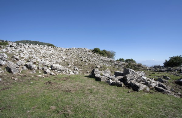 The bouleuterion at Kassope, Greece. Artist: Samuel Magal