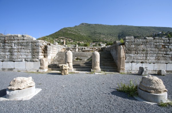 The North Propylon at Messene, Greece. Artist: Samuel Magal